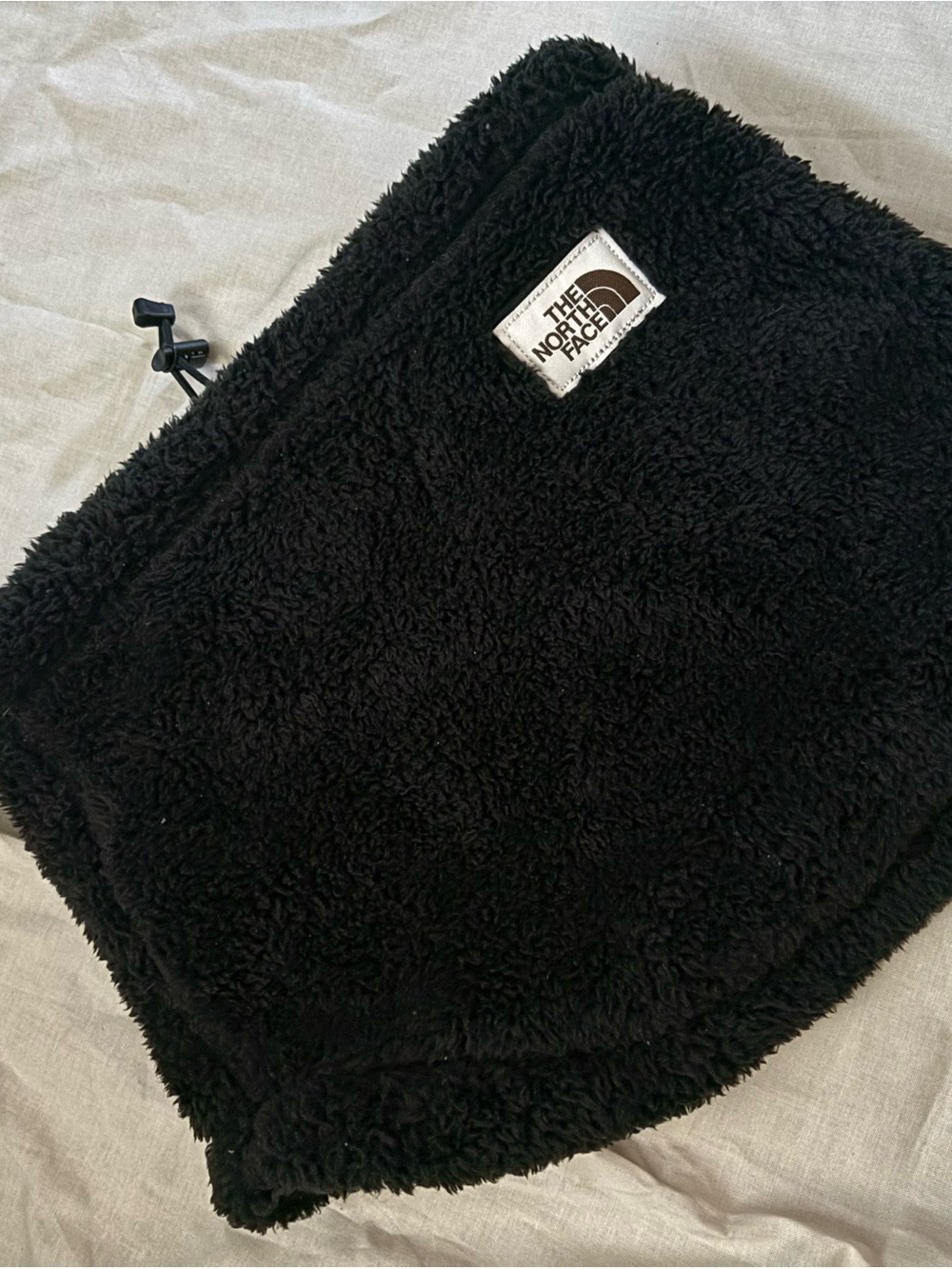 The North Face Black Sherpa Neck Warmer